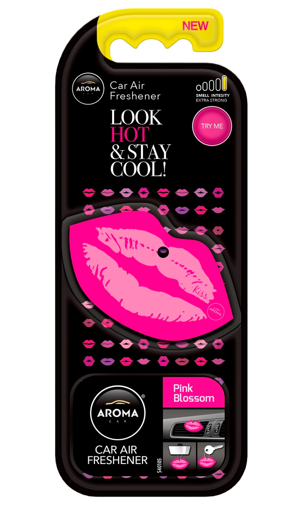 

Ароматизатор жидкий Aroma Car Lips Pink Blossom 5,5 мл