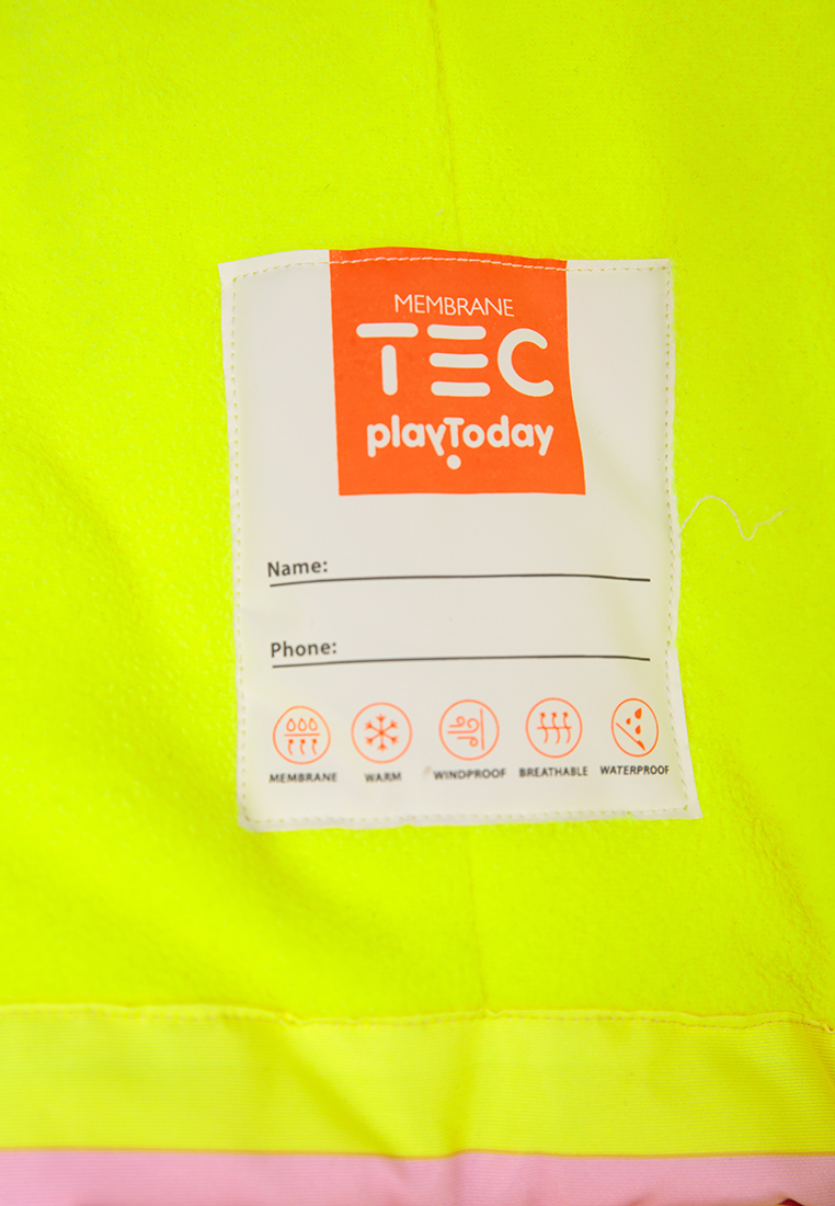 

Куртка детская PlayToday 32021025, фуксия, светло-розовый, голубой, р. 146, 32021025