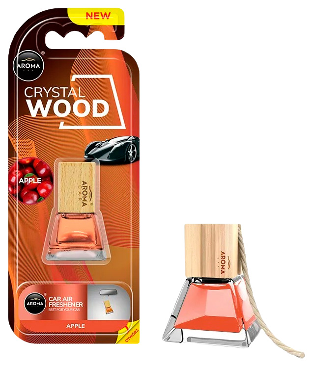 

Ароматизатор жидкий Aroma Car Crystal Wood Apple 7 мл