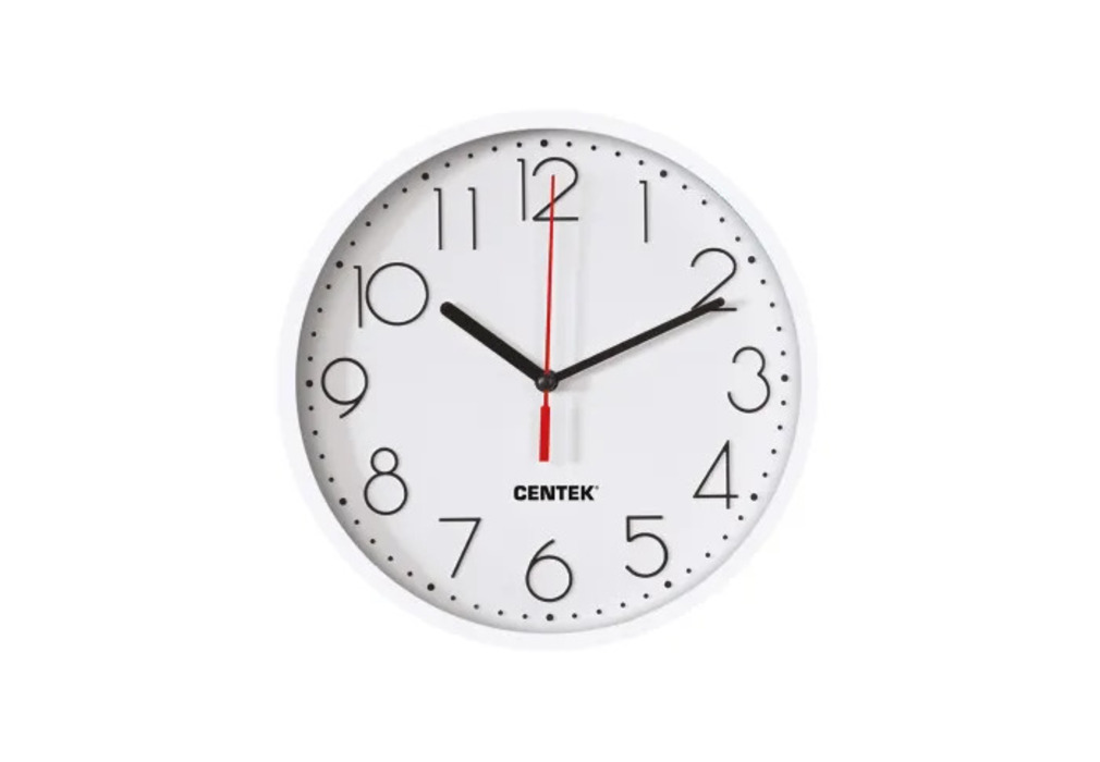 

Часы Centek CT-7105 Wh, CT-7105 White (круглые 23см)