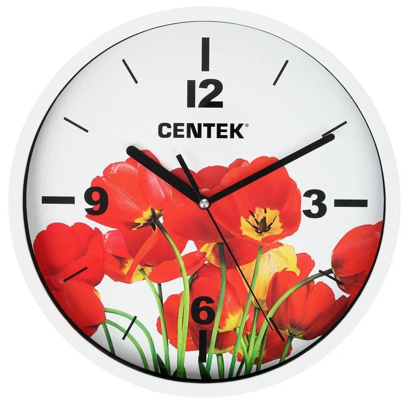фото Часы centek ct-7102 tulips