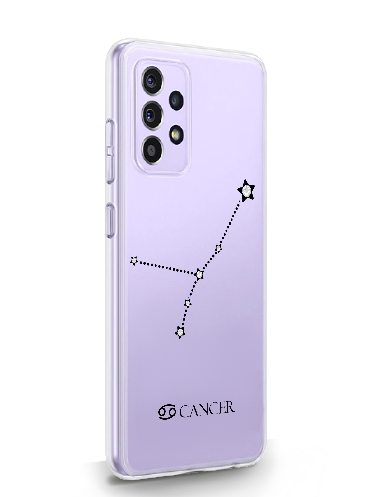 

Чехол MustHaveCase для Samsung Galaxy A52 Знак зодиака Рак прозрачный, Samsung Galaxy A52 Знак зодиака Рак Cancer