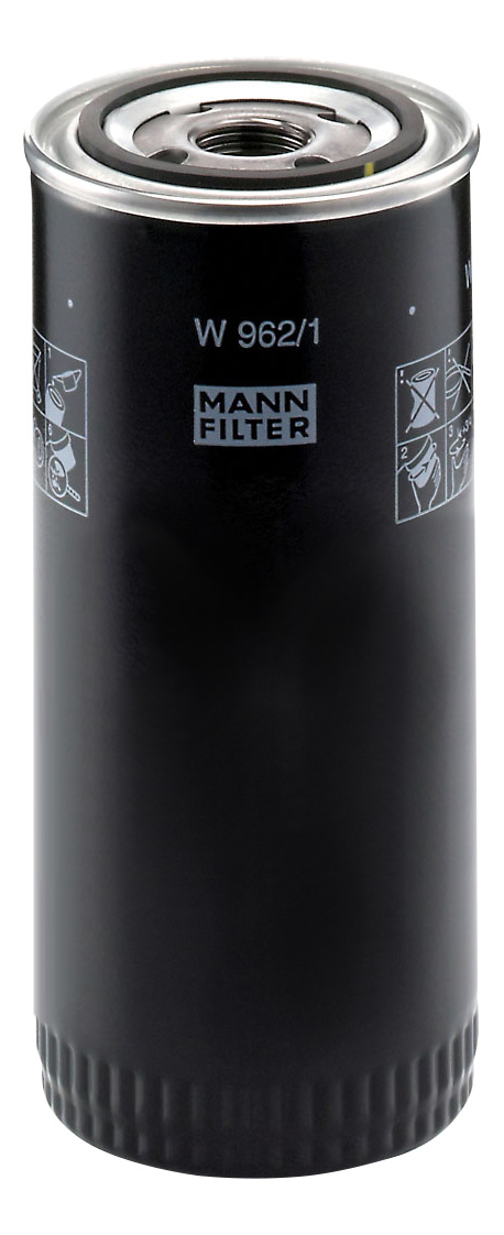 

Фильтр масляный двигателя MANN-FILTER W962/1