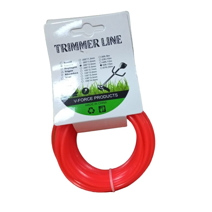 

Леска для триммера прямая звезда 2,7 мм 31090 15 м, Оранжевый