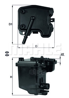 

Фильтр топливный Mahle/Knecht kl431d