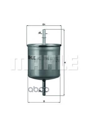 

Фильтр топливный Mahle/Knecht kl196