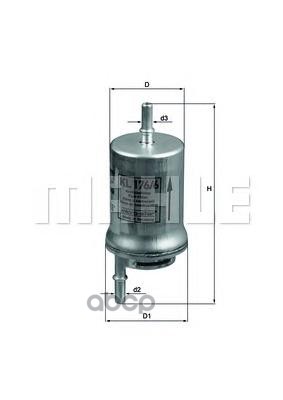 

Фильтр топливный Mahle/Knecht kl1766d
