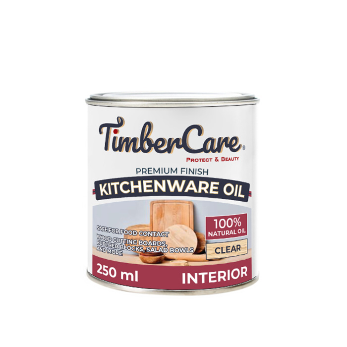 фото Пропитка для дерева и столешниц kitchenware oil, прозрачное, матовый, 0.250 л timbercare