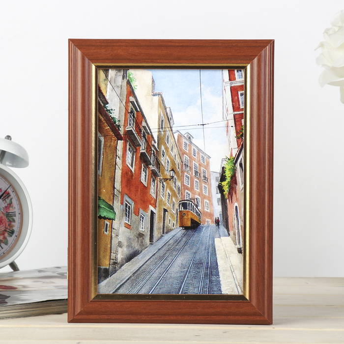 

Ключница "Лиссабонские горки" орех 15х21