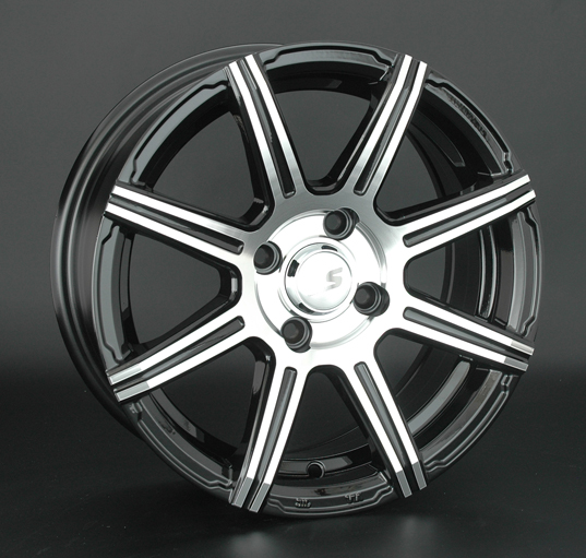 

Колесный диск LS 571 (BKF) 7xR16 ET40 4*100 D73.1, Черный;серебристый