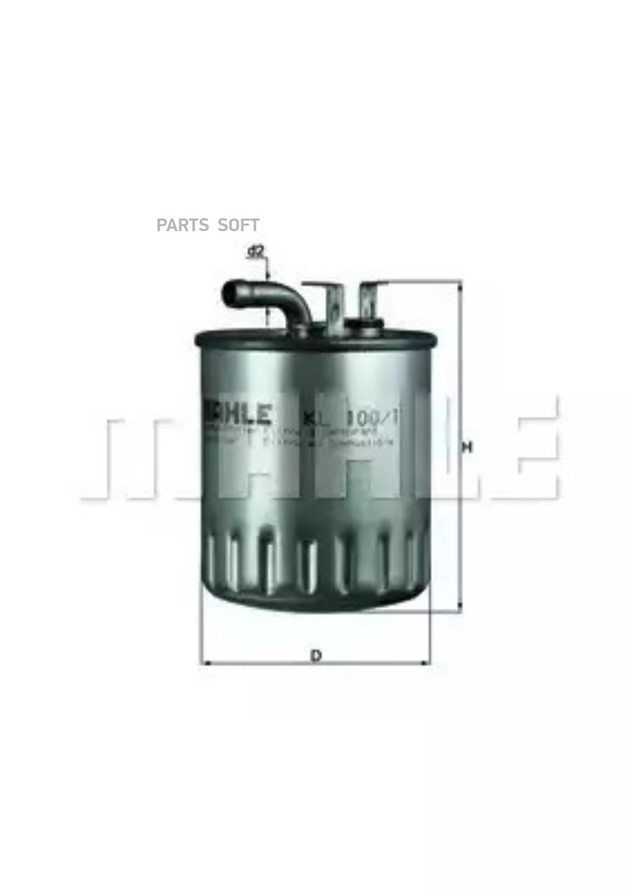 

Фильтр топливный Mahle/Knecht kl1001