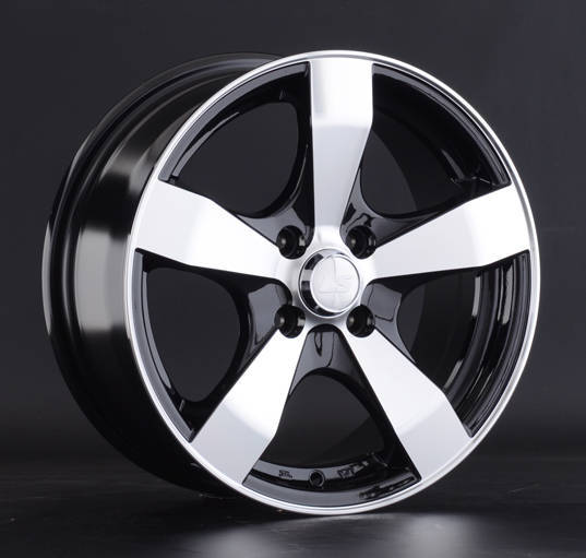 

Колесный диск LS 205 (BKF) 7xR16 ET40 4*100 D73.1, Черный;серебристый