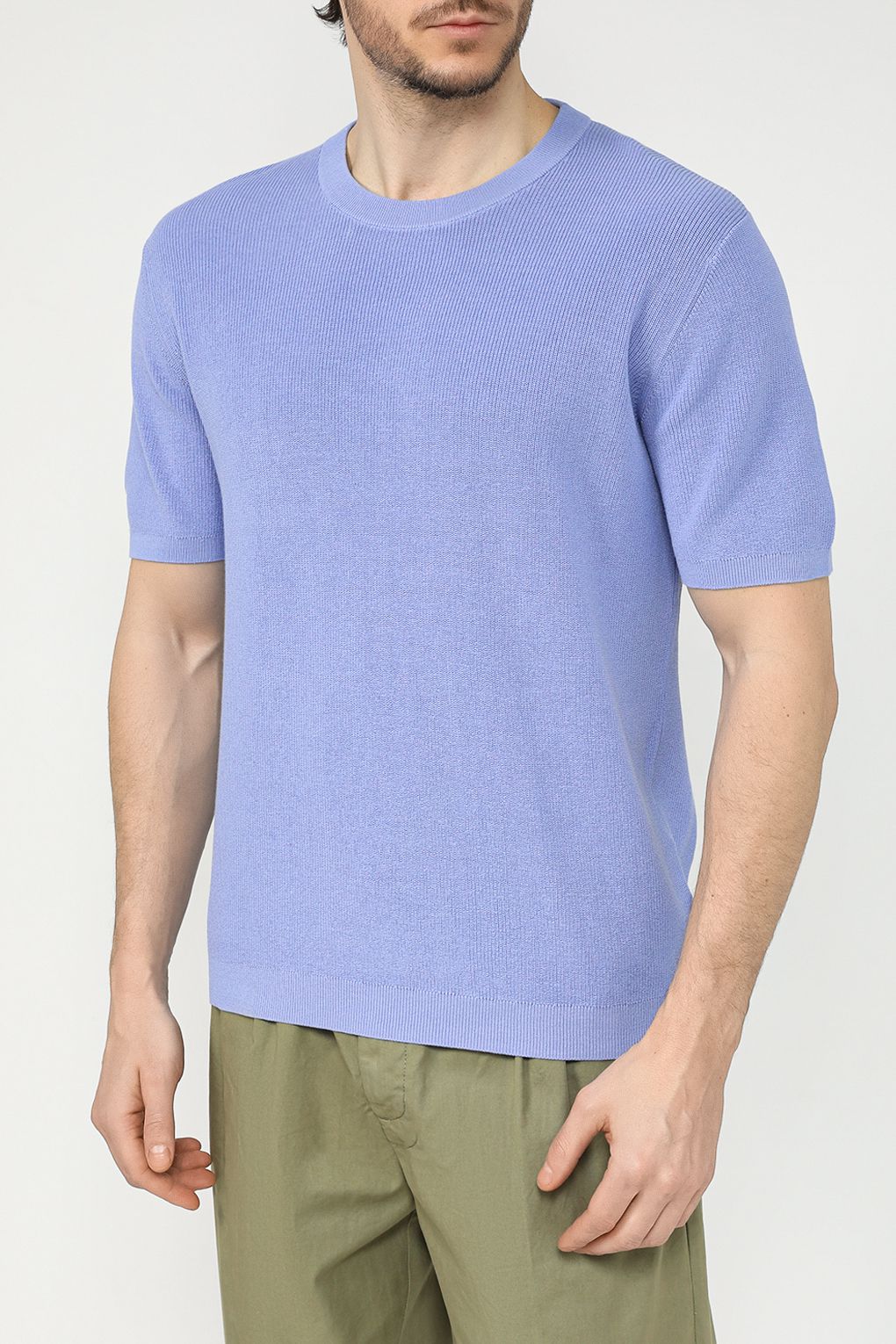 

Футболка мужская COLORPLAY CP2403Т14164-009 голубая S, Голубой, CP2403Т14164-009