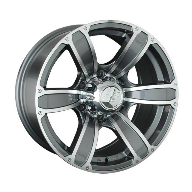 

Колесный диск LS 766 (GMF) 8xR17 ET10 6*139.7 D110.5, Серый;серебристый