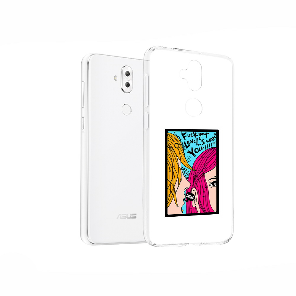 

Чехол MyPads Tocco для Asus ZenFone 5 Lite (ZC600KL) Выпьем, Прозрачный, Tocco