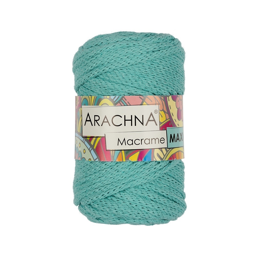 фото Пряжа arachna macrame maxi №19, мятный