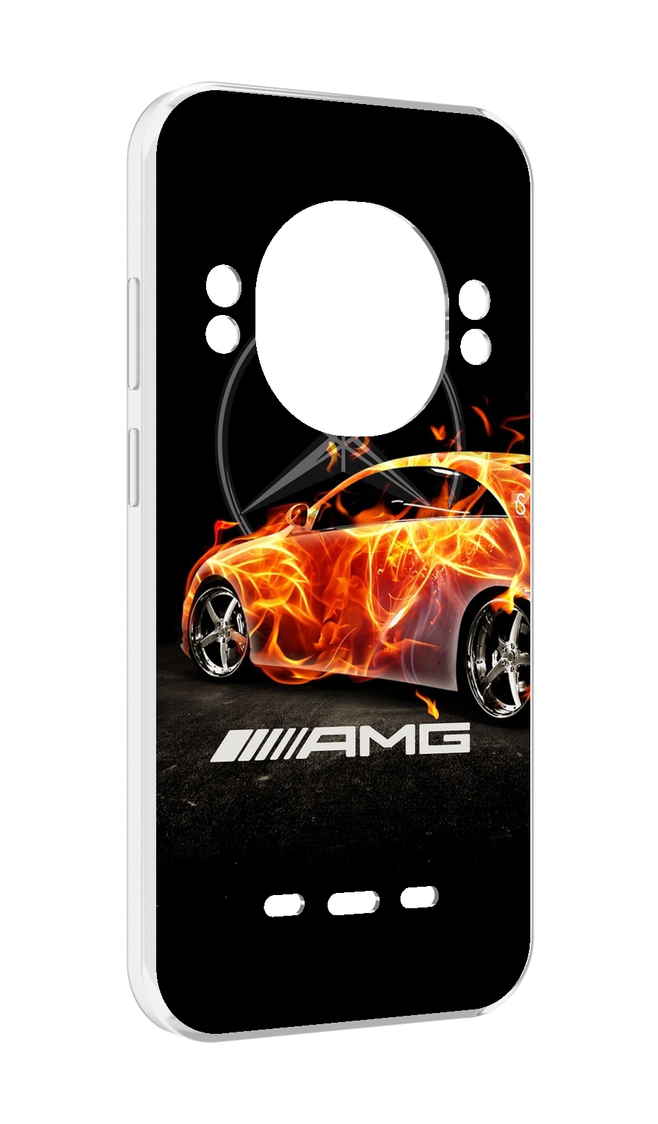 

Чехол Mypads Амг Мужской для Ulefone Power Armor 16 Pro, Прозрачный, Tocco