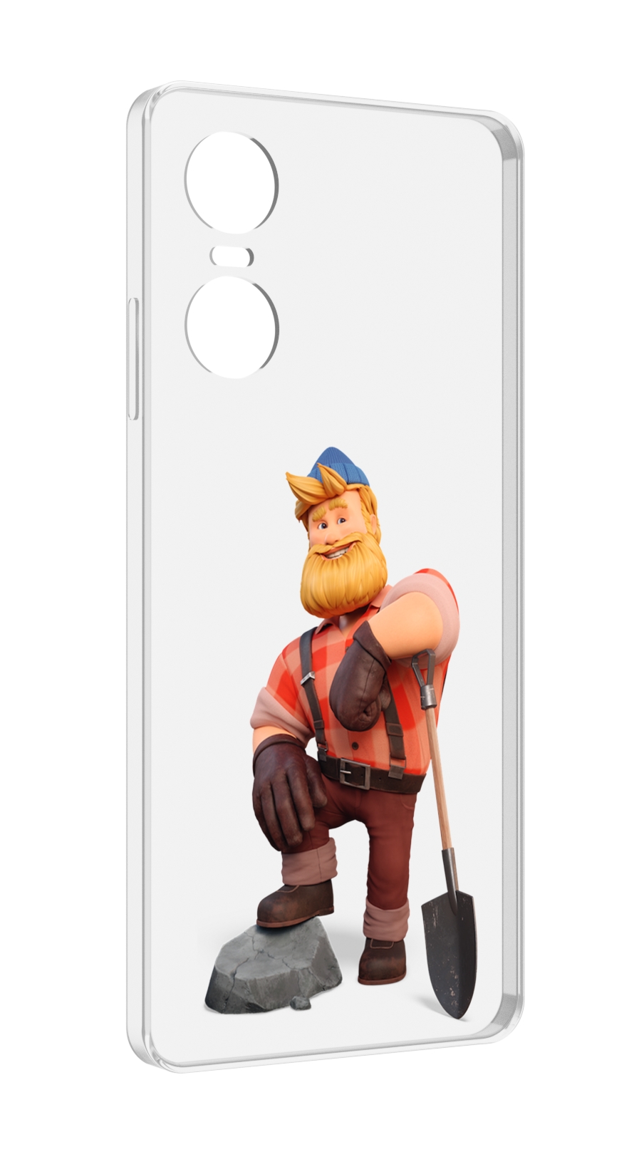 

Чехол MyPads FarmVille-2 для Tecno Pop 6 Pro, Прозрачный, Tocco