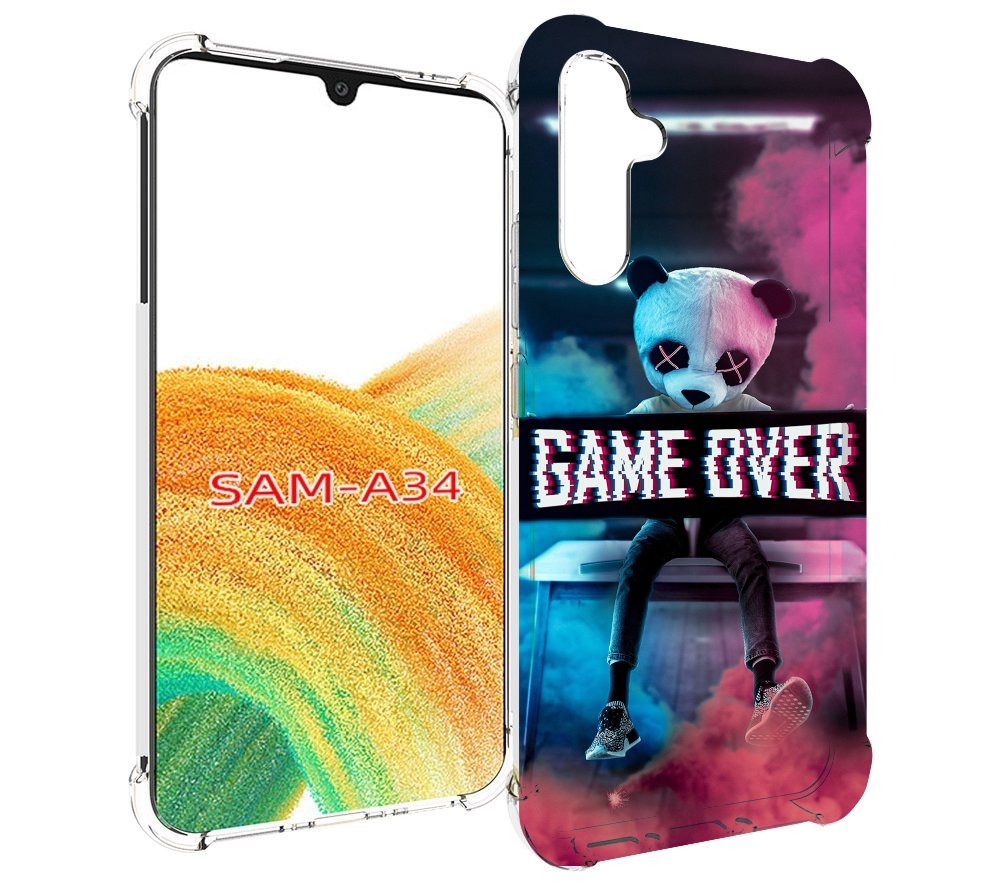 

Чехол MyPads картина-панда для Samsung Galaxy A34, Tocco