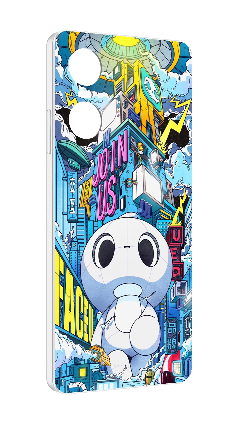 

Чехол MyPads FaceU для Tecno Pop 6 Pro, Прозрачный, Tocco