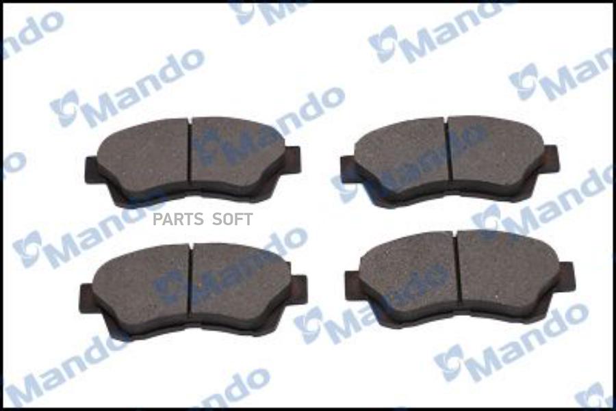 

Тормозные колодки Mando передние MPT53