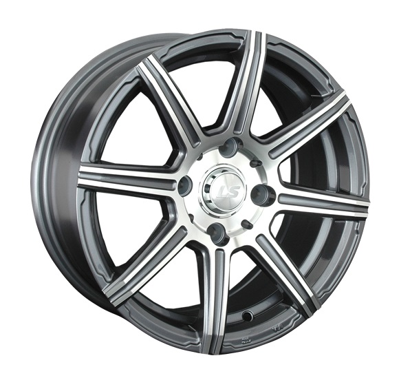 

Колесный диск LS 571 (GMF) 7xR16 ET40 4*114.3 D73.1, Серый;серебристый