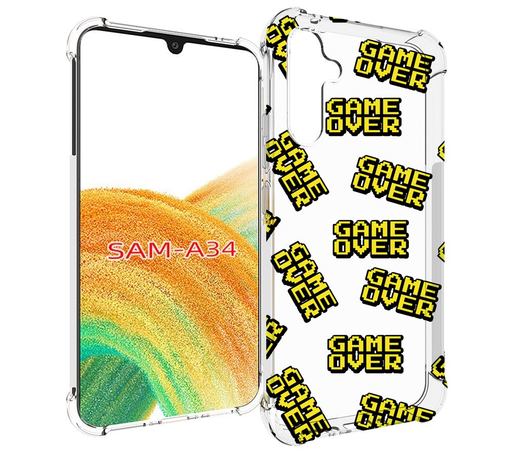 

Чехол MyPads игра-окончена для Samsung Galaxy A34, Tocco