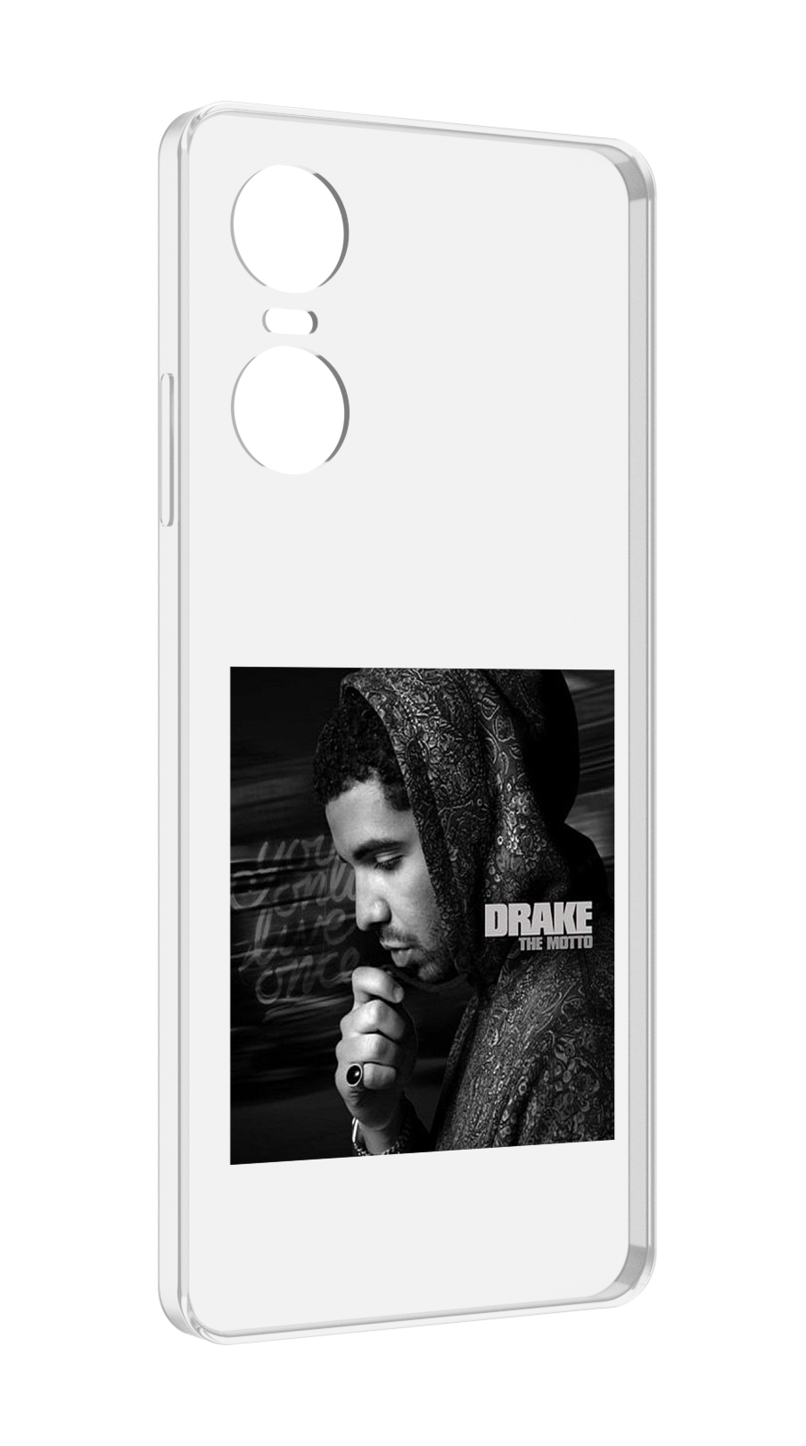 

Чехол MyPads Drake - The Motto для Tecno Pop 6 Pro, Прозрачный, Tocco