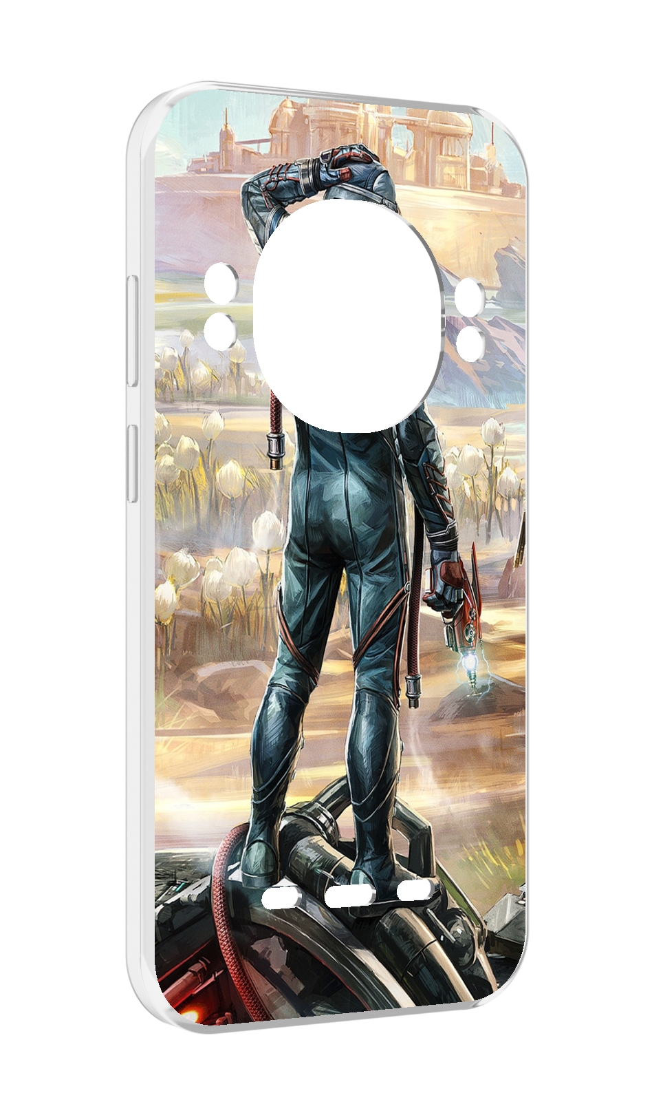 

Чехол Mypads The-Outer-Worlds для Ulefone Power Armor 16 Pro, Прозрачный, Tocco