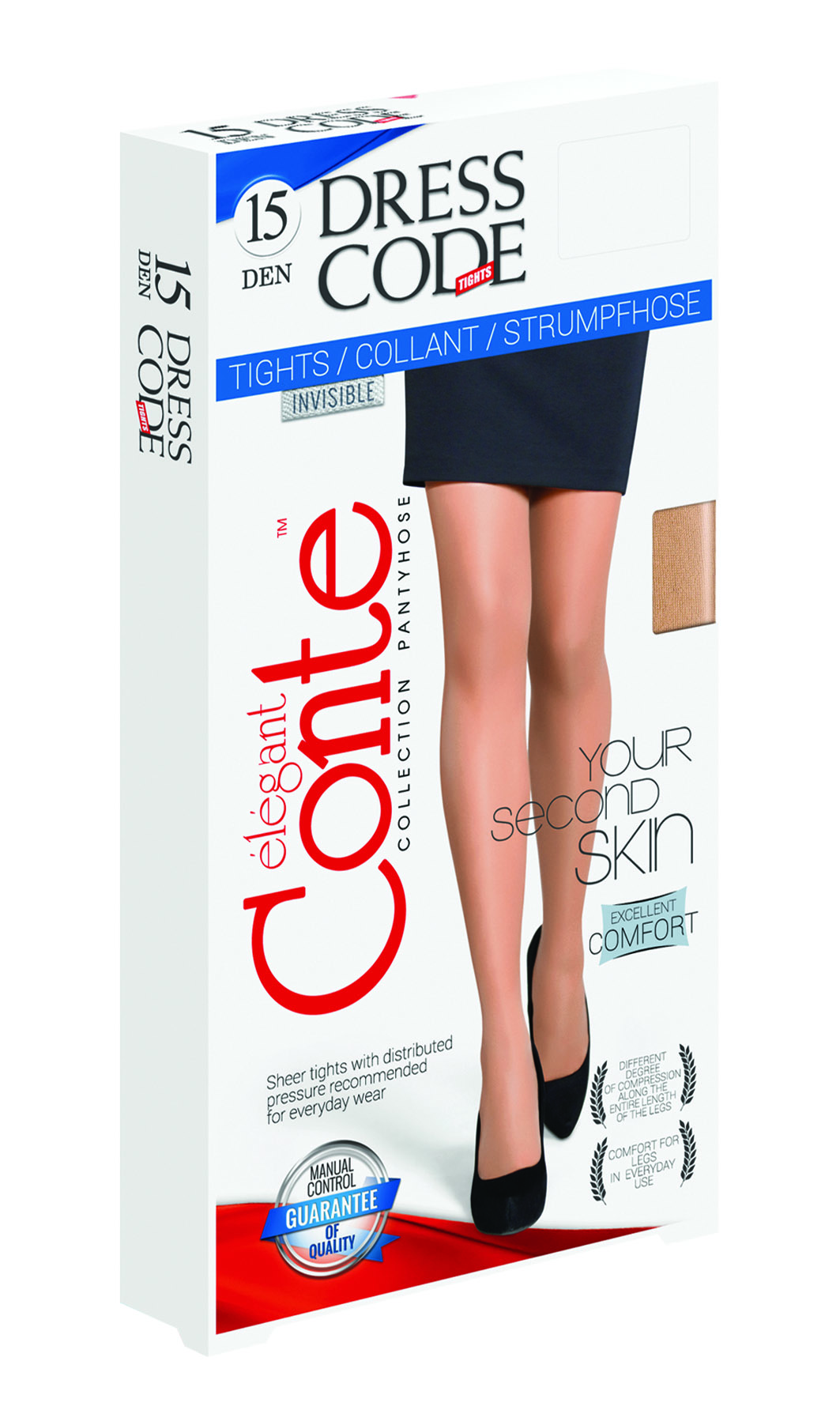 

Колготки женские Conte DRESS CODE 15 бежевые, Бежевый, DRESS CODE 15
