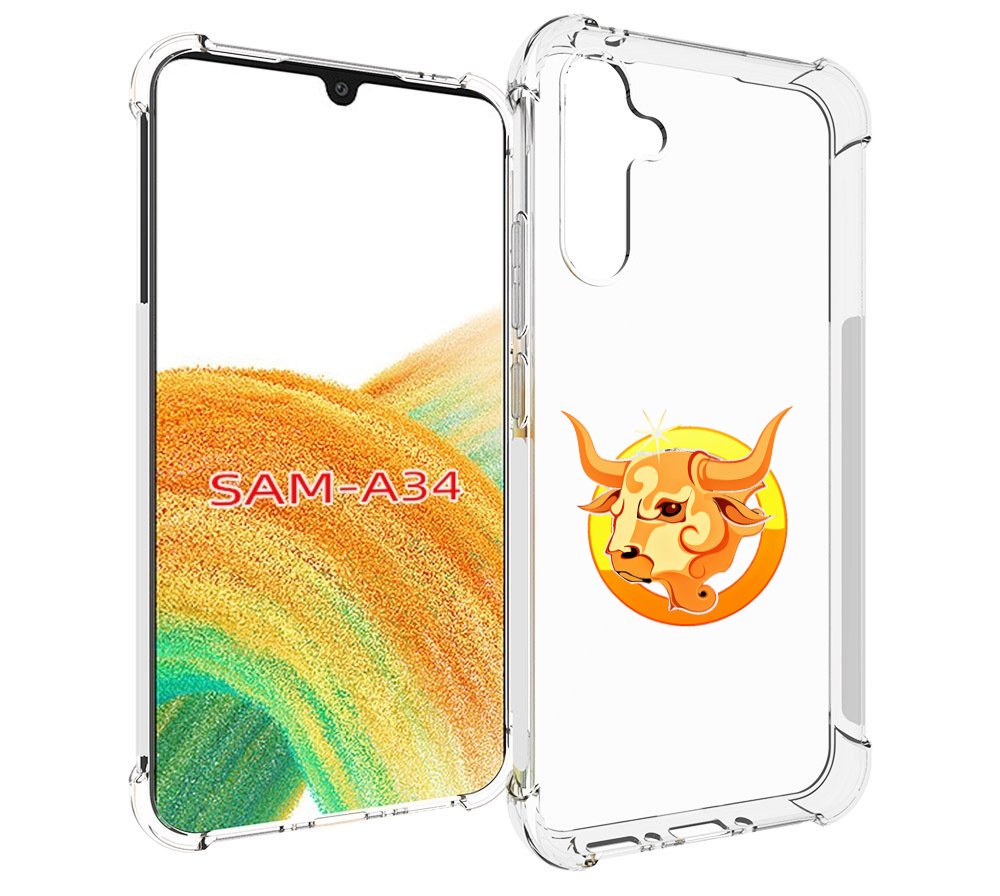 

Чехол MyPads знак-зодиака-телец-6 для Samsung Galaxy A34, Tocco