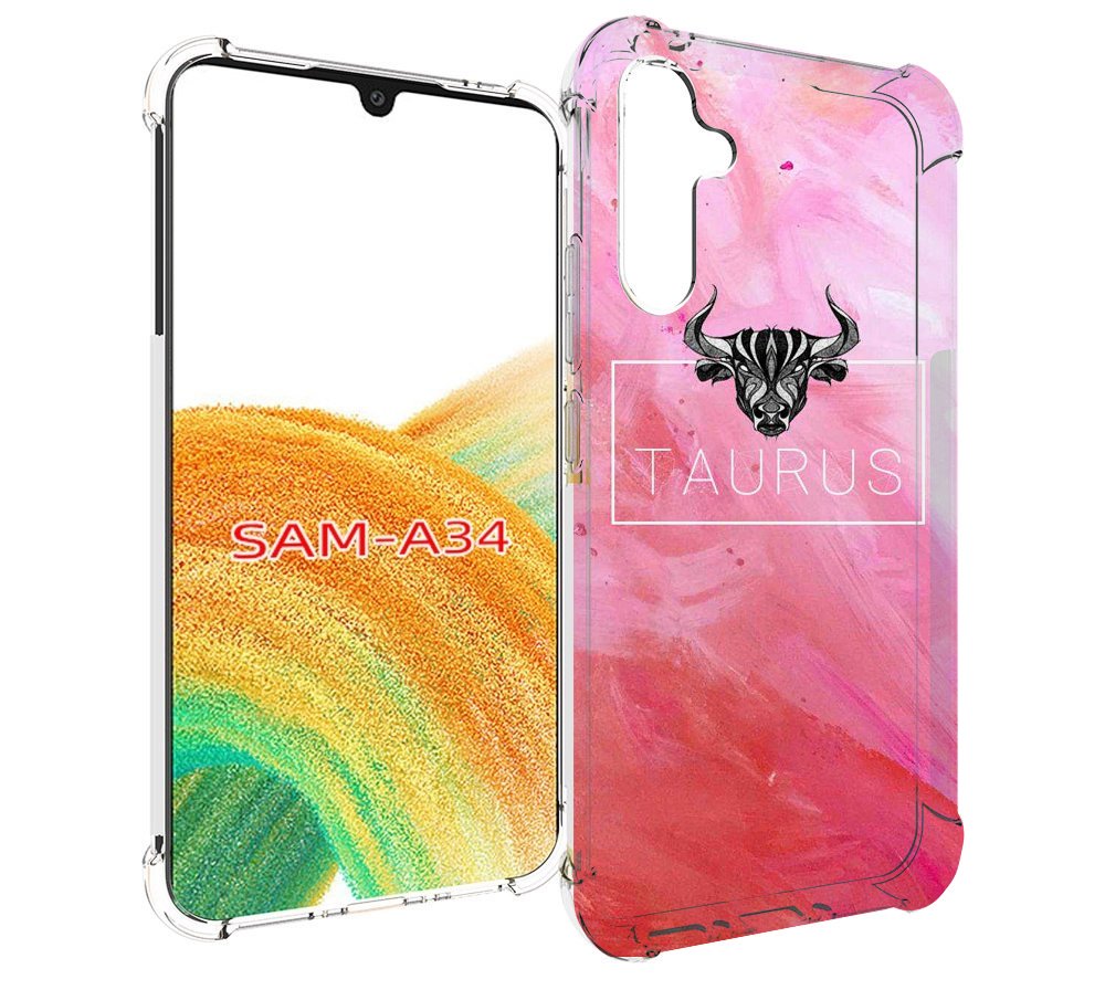 

Чехол MyPads знак-зодиака-телец-3 для Samsung Galaxy A34, Tocco
