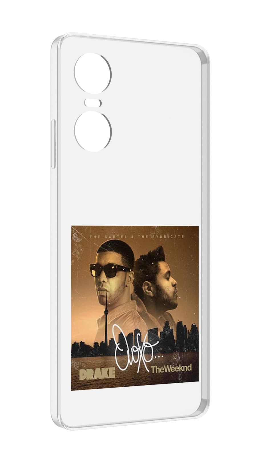 

Чехол MyPads Drake & The Weeknd - OVOXO для Tecno Pop 6 Pro, Прозрачный, Tocco