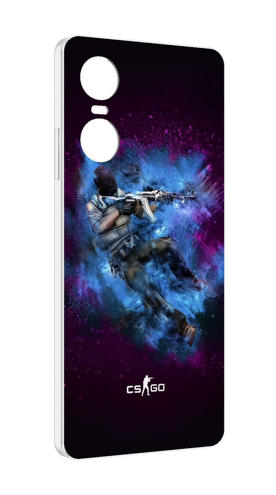 

Чехол MyPads CS-go-террорист для Tecno Pop 6 Pro, Прозрачный, Tocco