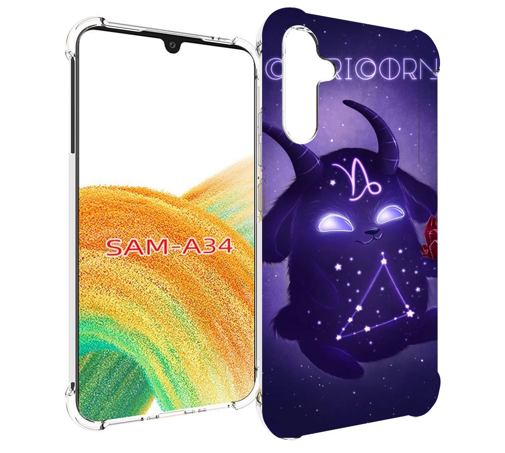 

Чехол MyPads знак-зодиака-козерог-7 для Samsung Galaxy A34, Tocco
