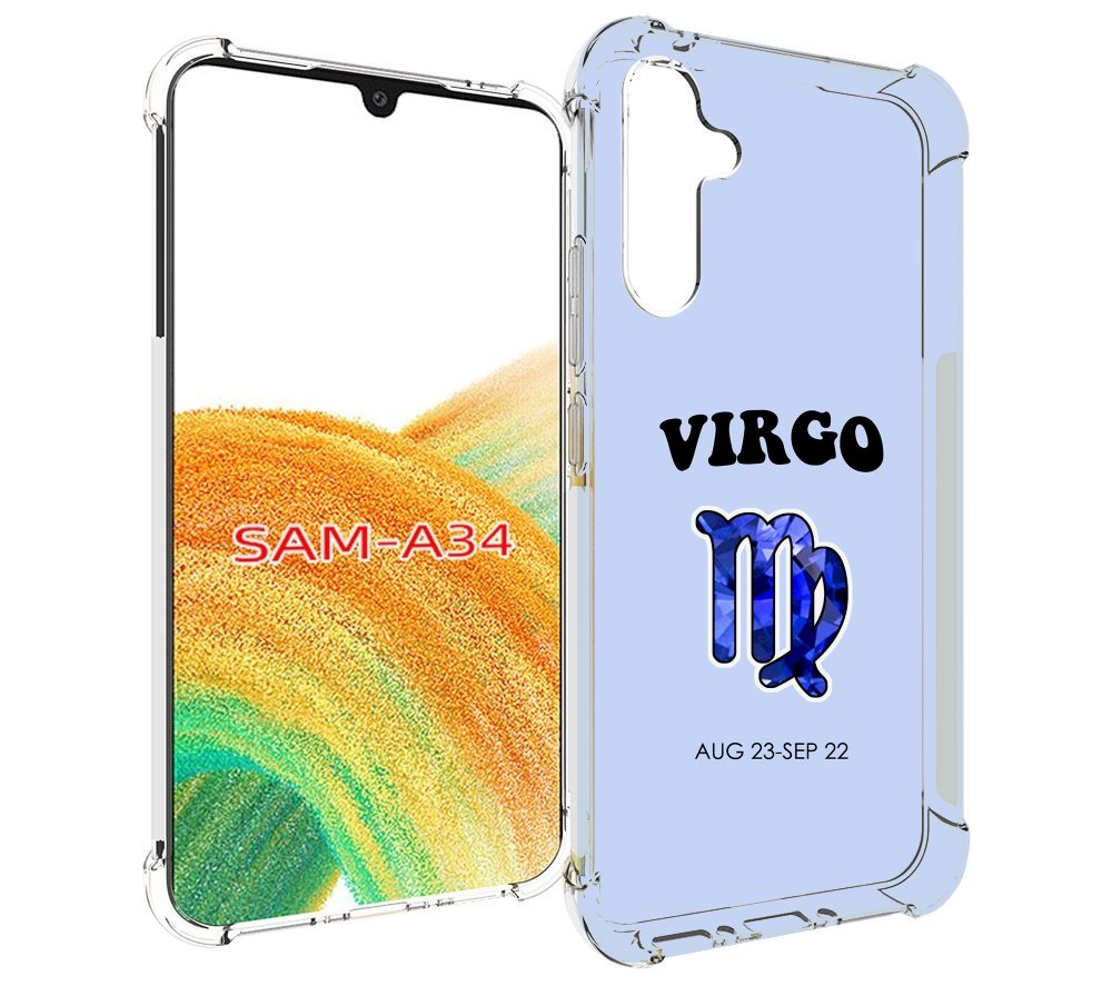 

Чехол MyPads знак-зодиака-дева-1 для Samsung Galaxy A34, Tocco