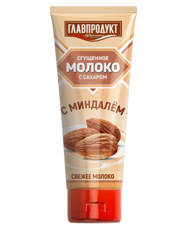 

Молоко сгущенное Главпродукт с миндалем и сахаром, 320 г