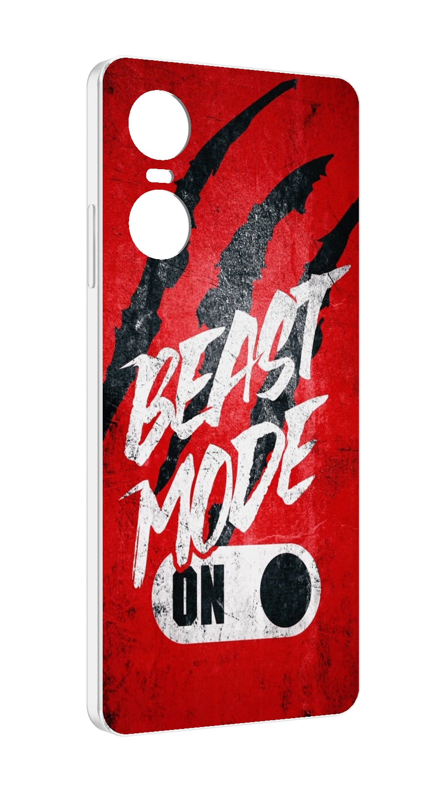 

Чехол MyPads BEAST inside You для Tecno Pop 6 Pro, Прозрачный, Tocco