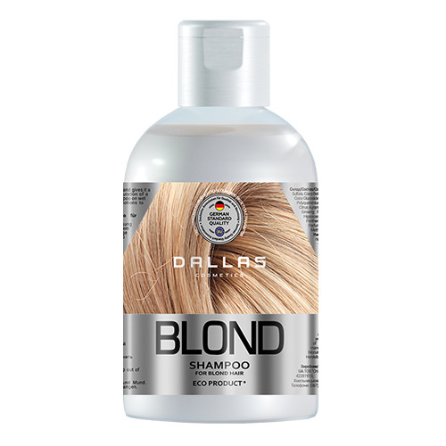 фото Шампунь увлажняющий для светлых волос dallas blonde highlight, 1000 грамм