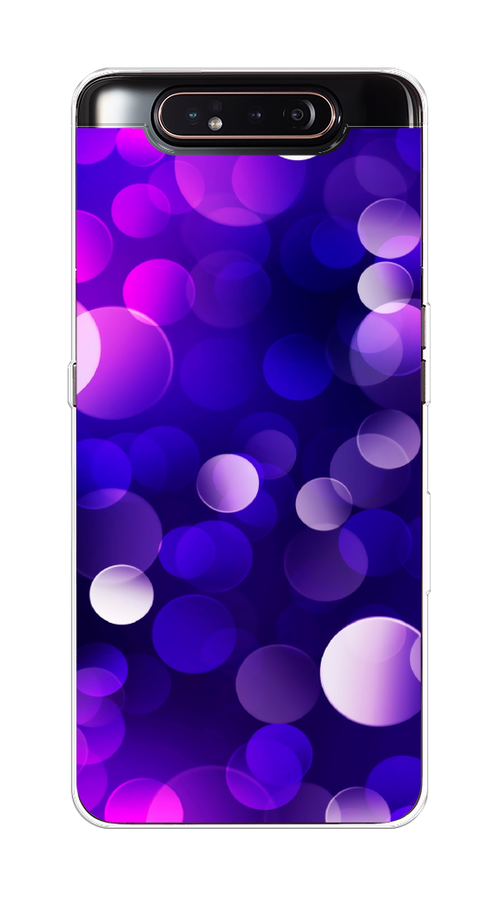 

Чехол на Samsung Galaxy A80 "Абстракция 27", Фиолетовый, 28350-3