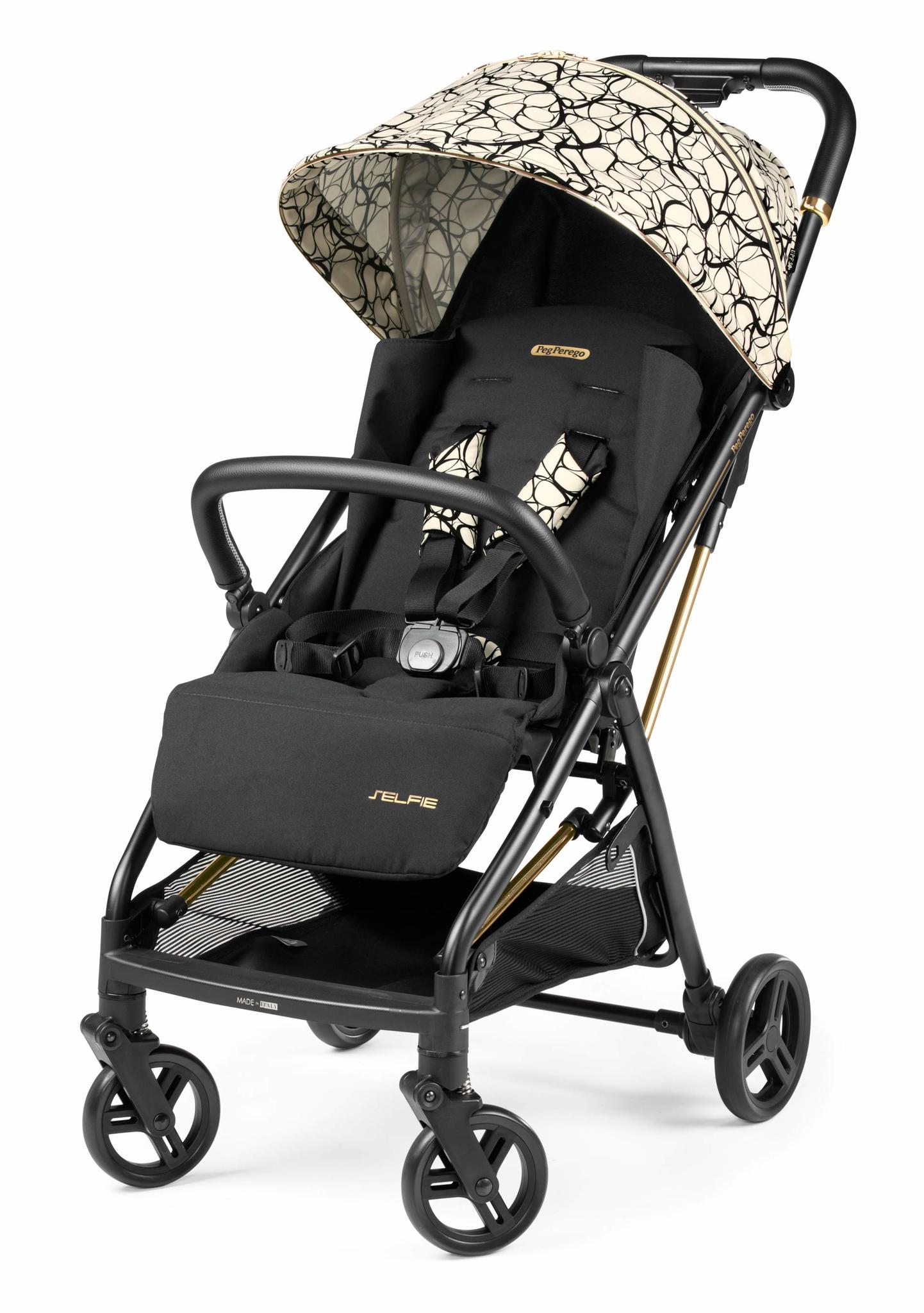 

Прогулочная коляска Peg Perego Selfie Graphic Gold, Selfie