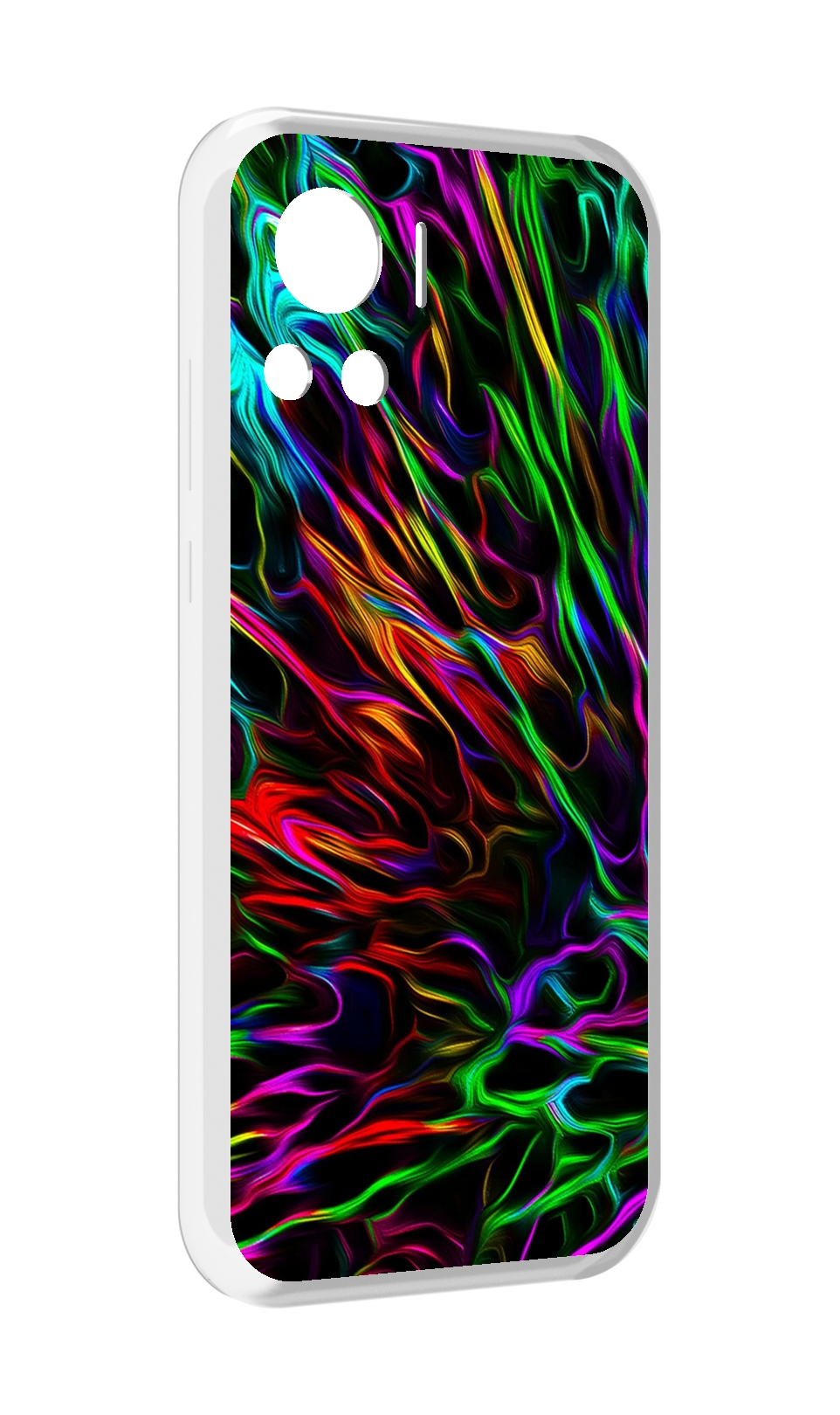 

Чехол MyPads Бензин для Motorola Edge 30 Ultra, Прозрачный, Tocco