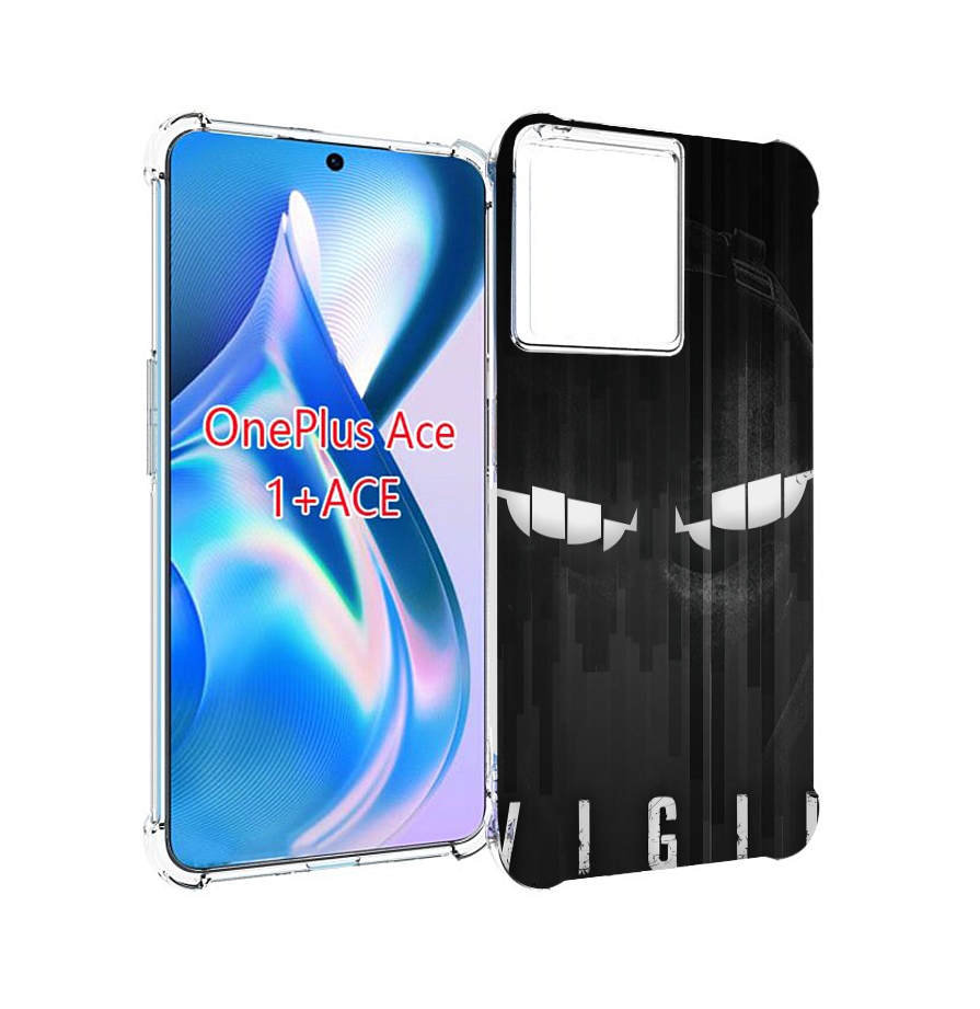 

Чехол MyPads глаза-в-ночи для OnePlus Ace, Прозрачный, Tocco