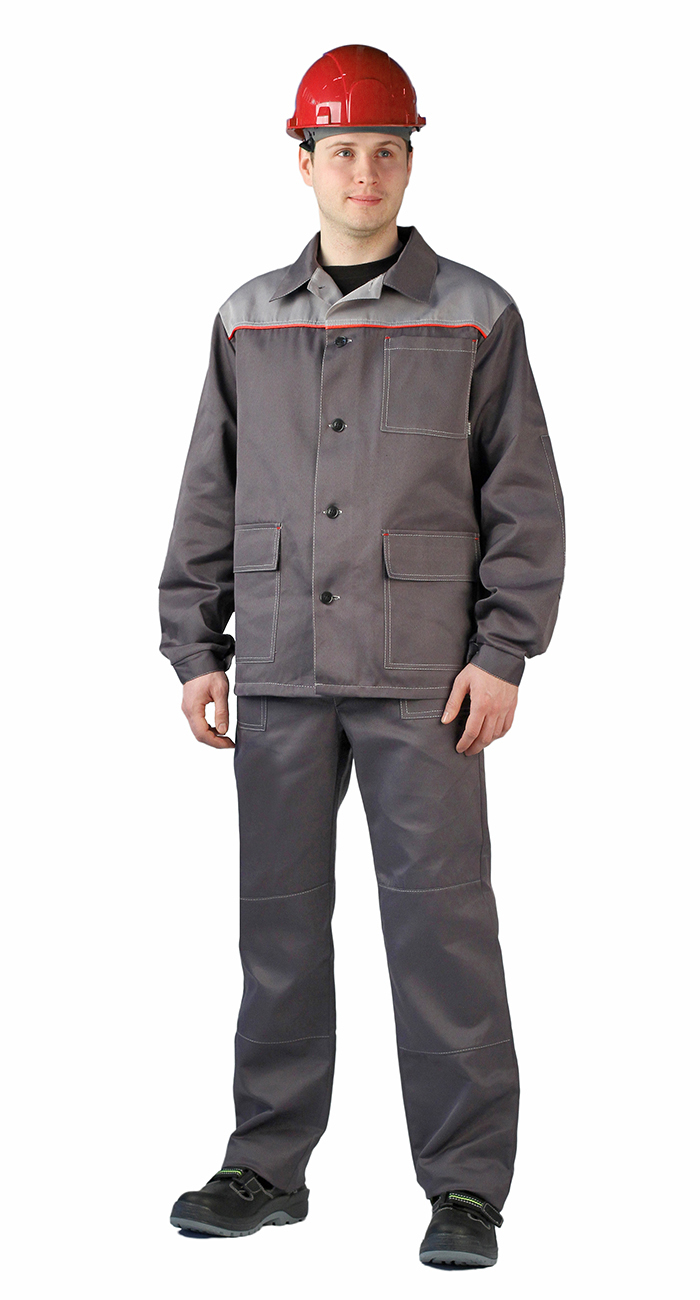 

Костюм рабочий мужской Ursus Дамаск серый 44-46 RU, 182-188 см, Дамаск