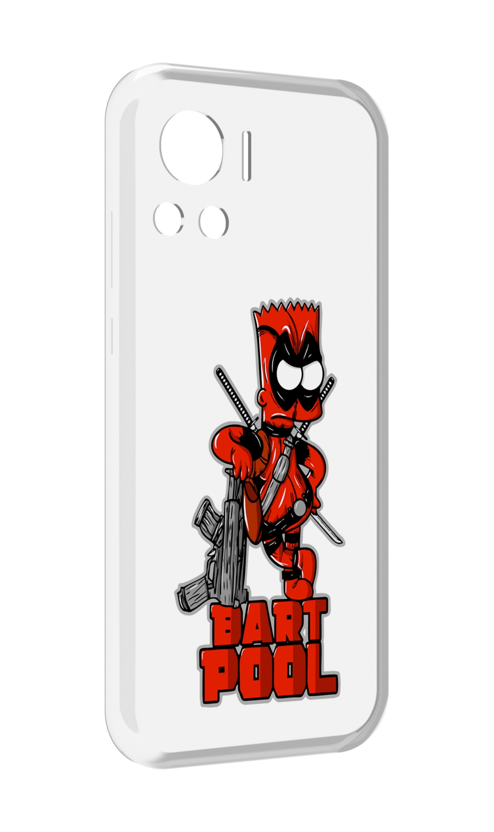 

Чехол MyPads Барт-Пул для Motorola Edge 30 Ultra, Прозрачный, Tocco