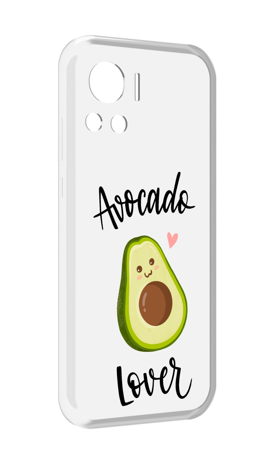 

Чехол MyPads Авокадо-любовь для Motorola Edge 30 Ultra, Прозрачный, Tocco