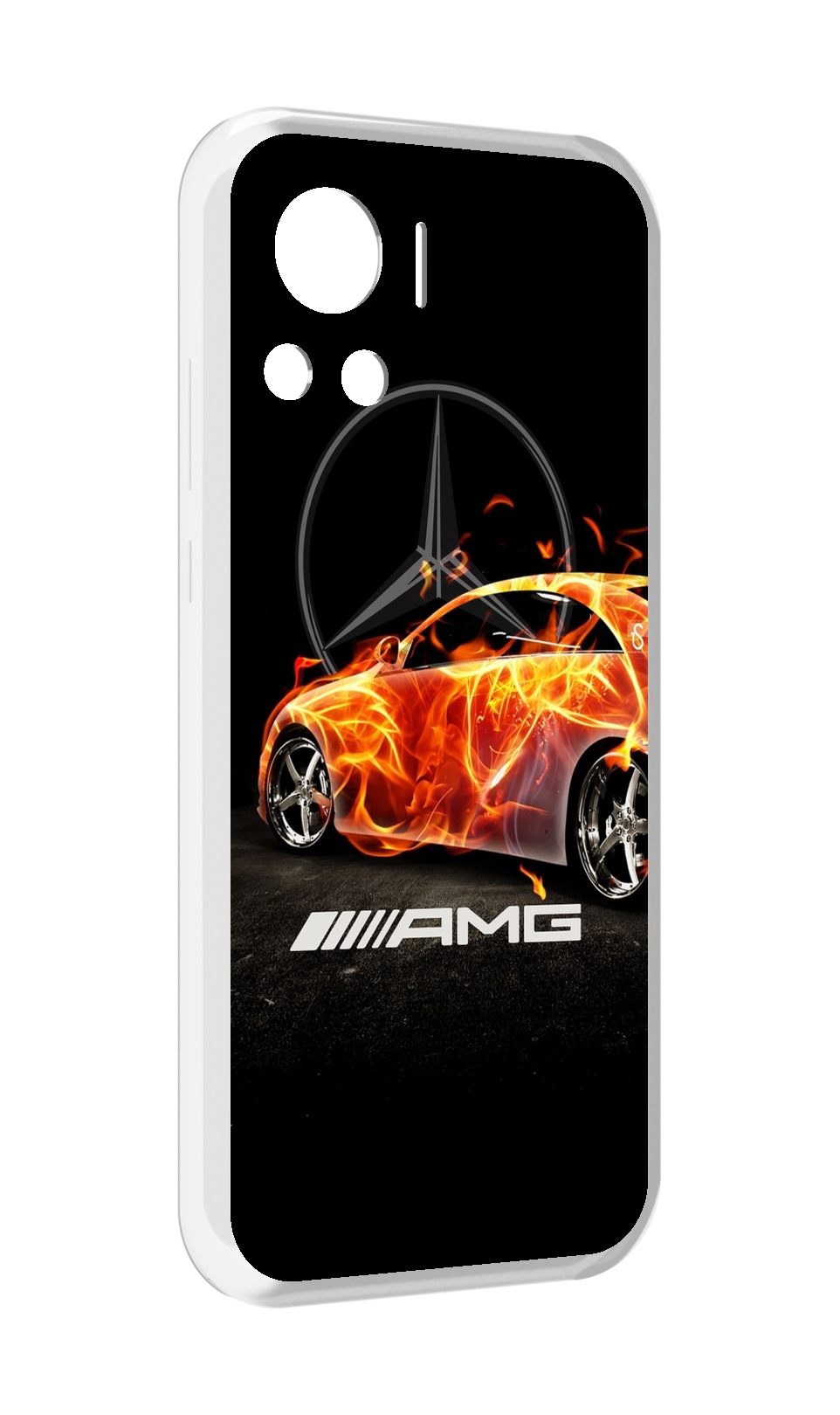 

Чехол MyPads АМГ мужской для Motorola Edge 30 Ultra, Прозрачный, Tocco