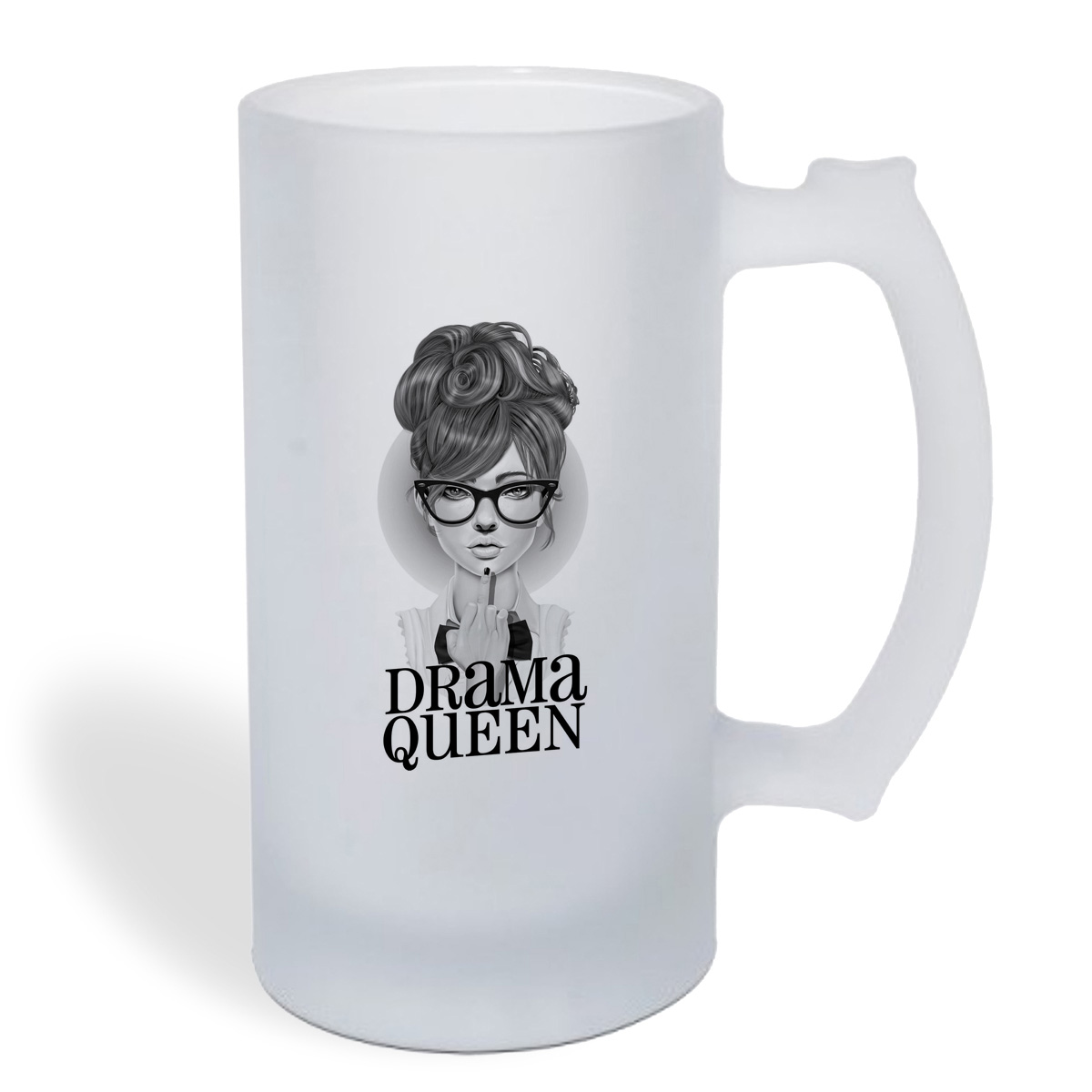 

Кружка пивная CoolPodarok Drama queen
