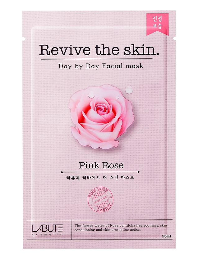 

Тканевая маска для лица Cosm экстракт розы Revive the skin