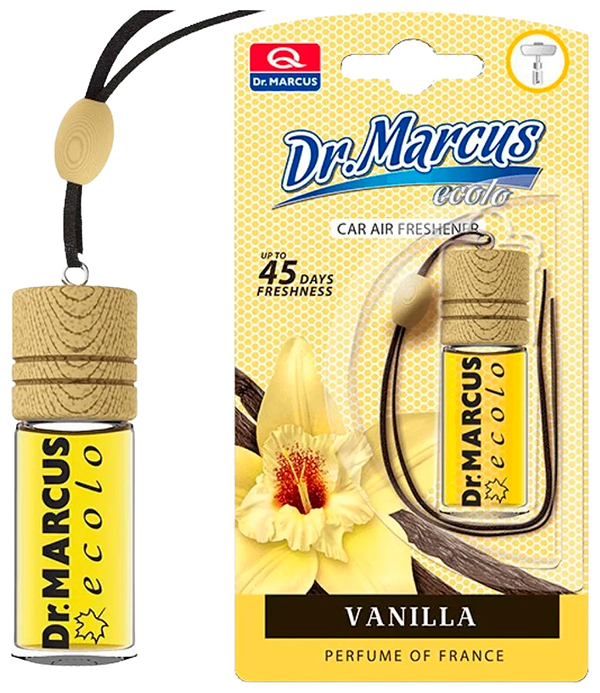 

Ароматизатор Dr. Marcus Ecolo Vanilla Подвесной в ассортименте 4,5 мл, Бежевый;желтый